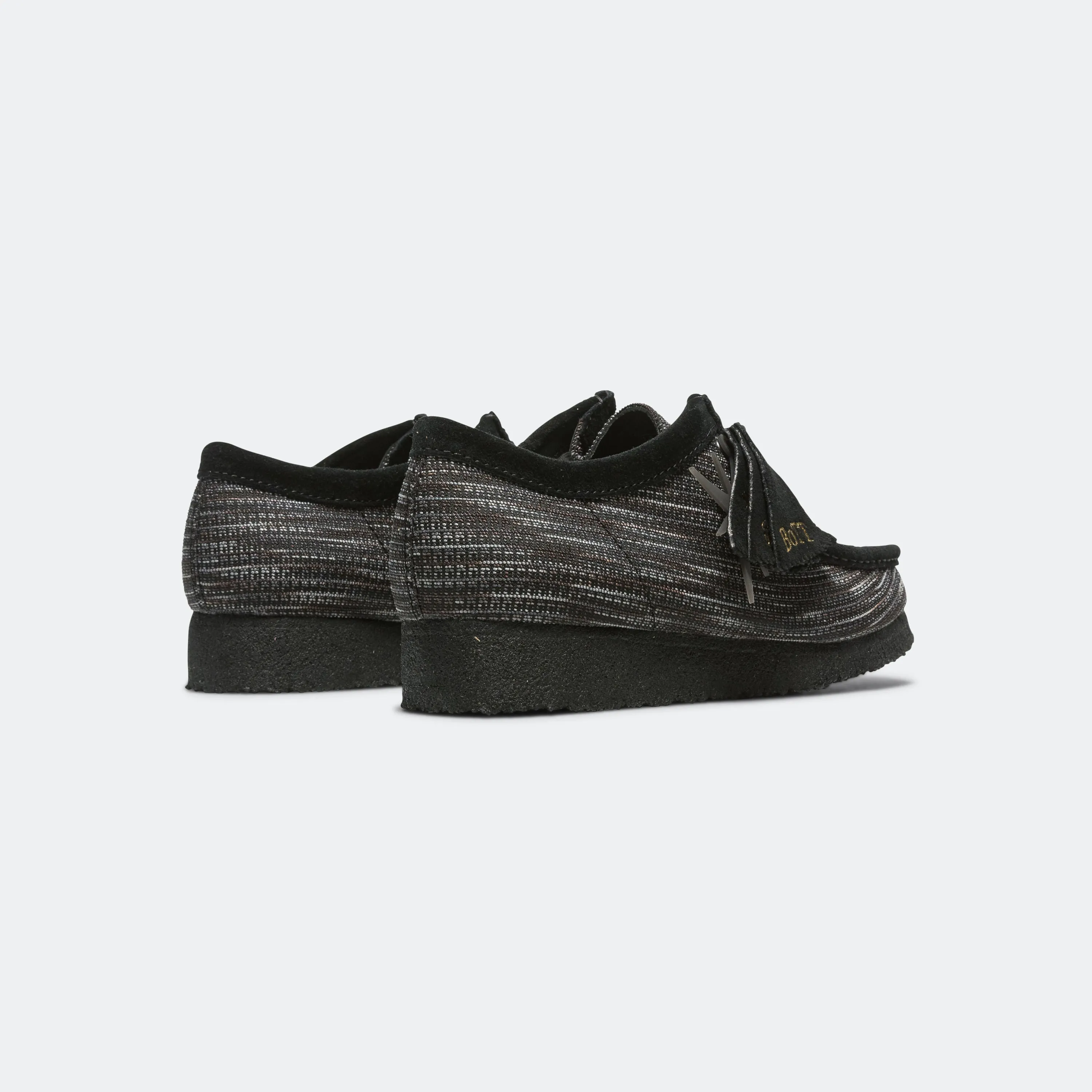 Clarks Shoes Wallabee x BoTT - Intérêt pour le Noir