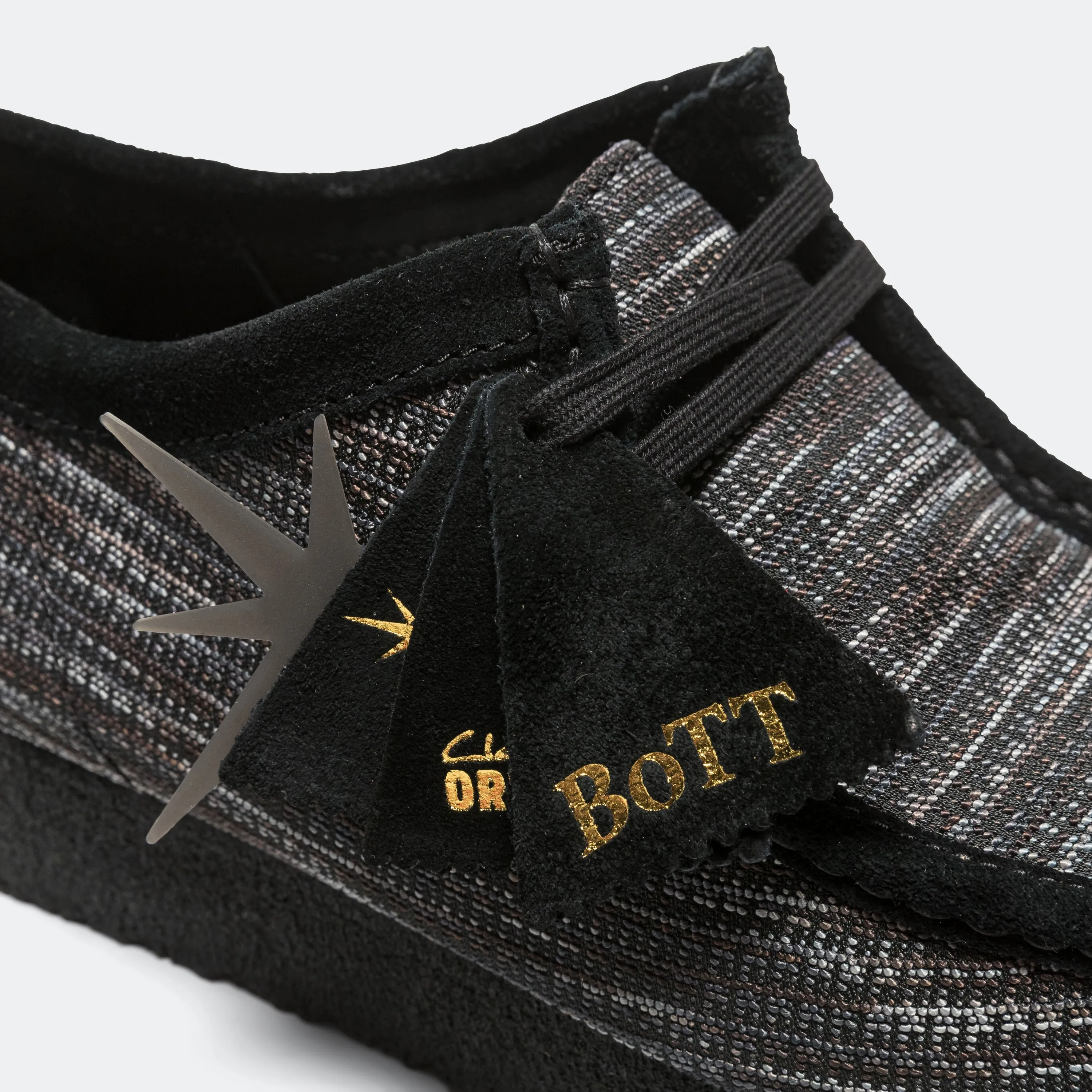 Clarks Shoes Wallabee x BoTT - Intérêt pour le Noir