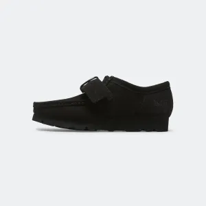 Clarks Shoes WallaStrap Low x Needles - Black Suede