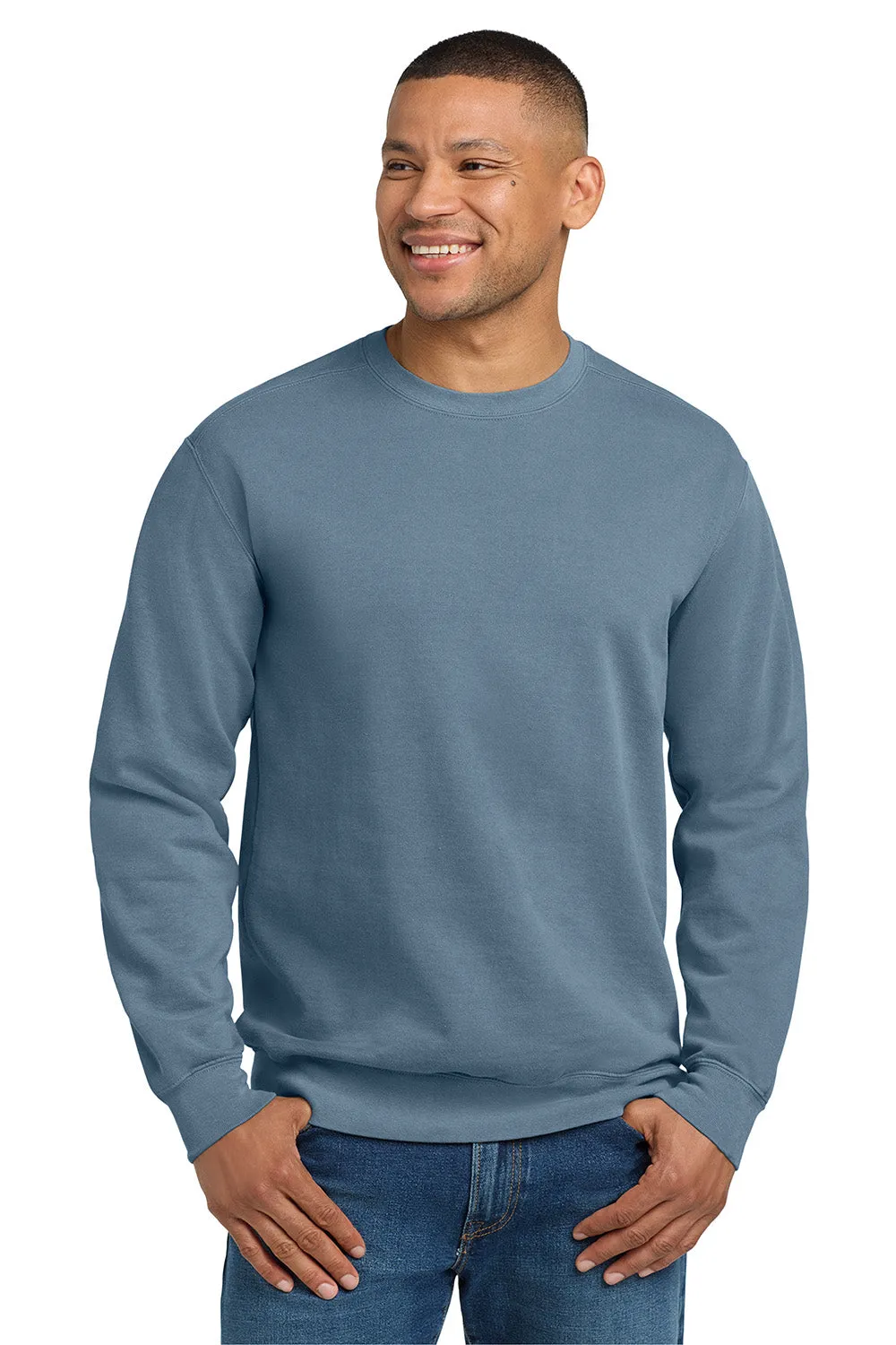 Pull à capuche Comfort Colors pour homme - Bleu jean