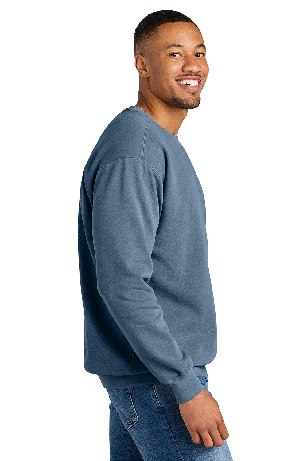 Pull à capuche Comfort Colors pour homme - Bleu jean