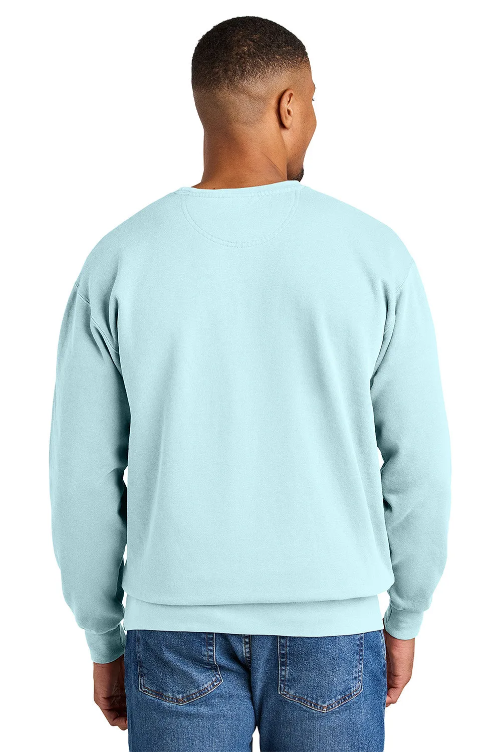 Pull à capuche Comfort Colors pour homme - Bleu chambray