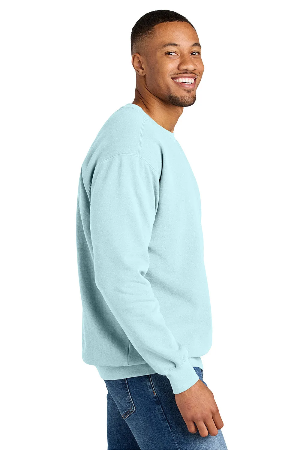 Pull à capuche Comfort Colors pour homme - Bleu chambray