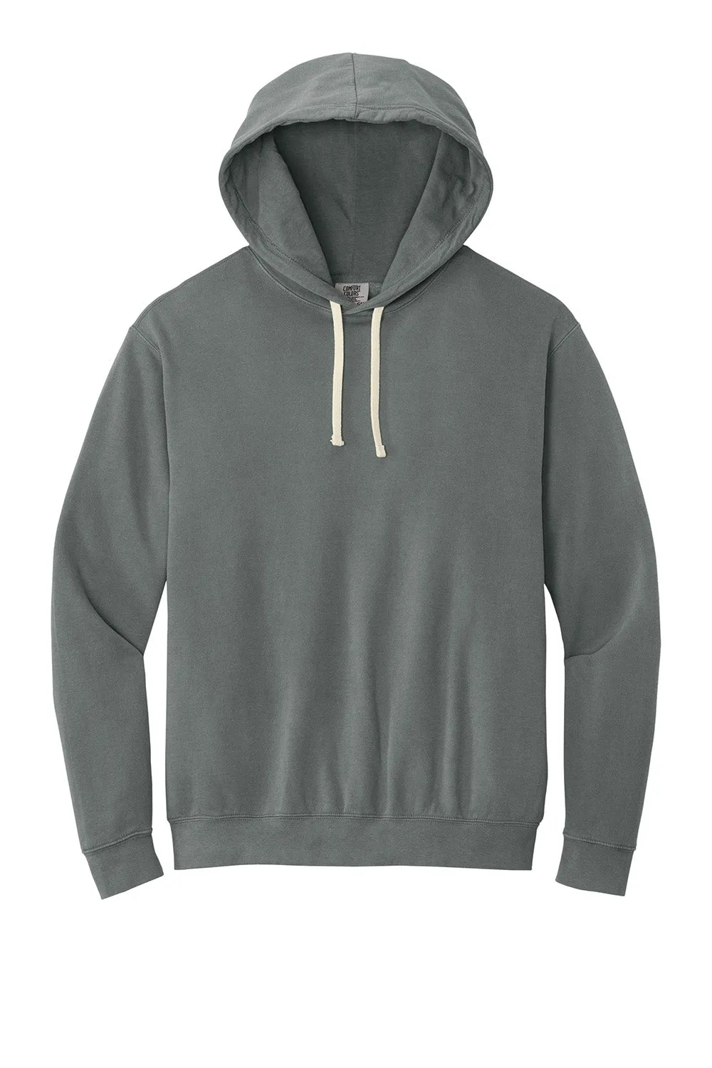Pull à capuche en polaire teint vêtement pour hommes Comfort Colors - Gris