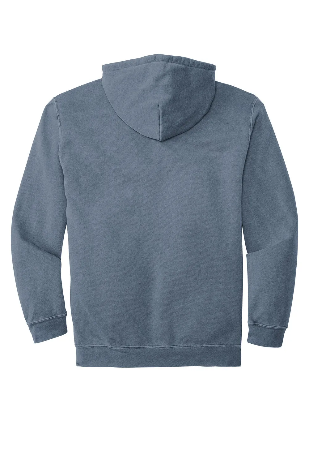 Pull à capuche pour homme Comfort Colors avec poche kangourou - Bleu Jean