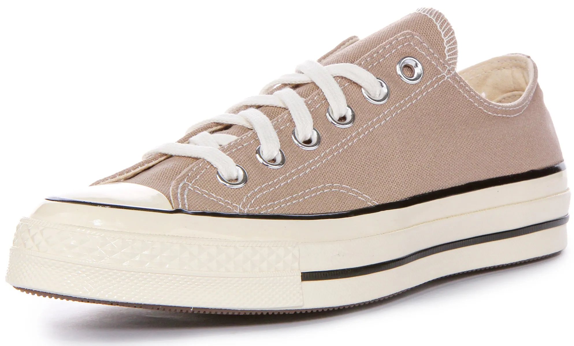 Converse Chuck 70 Vintage Bas A06523C en Chaussures Taupe Converse