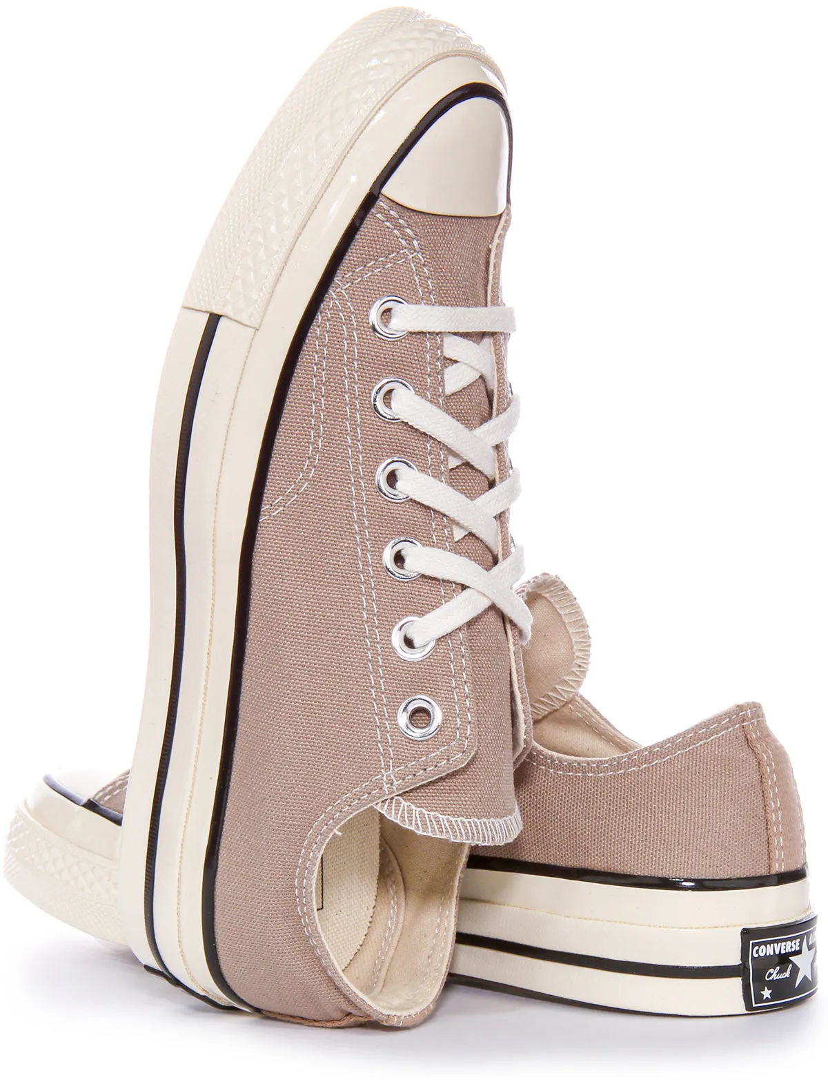 Converse Chuck 70 Vintage Bas A06523C en Chaussures Taupe Converse