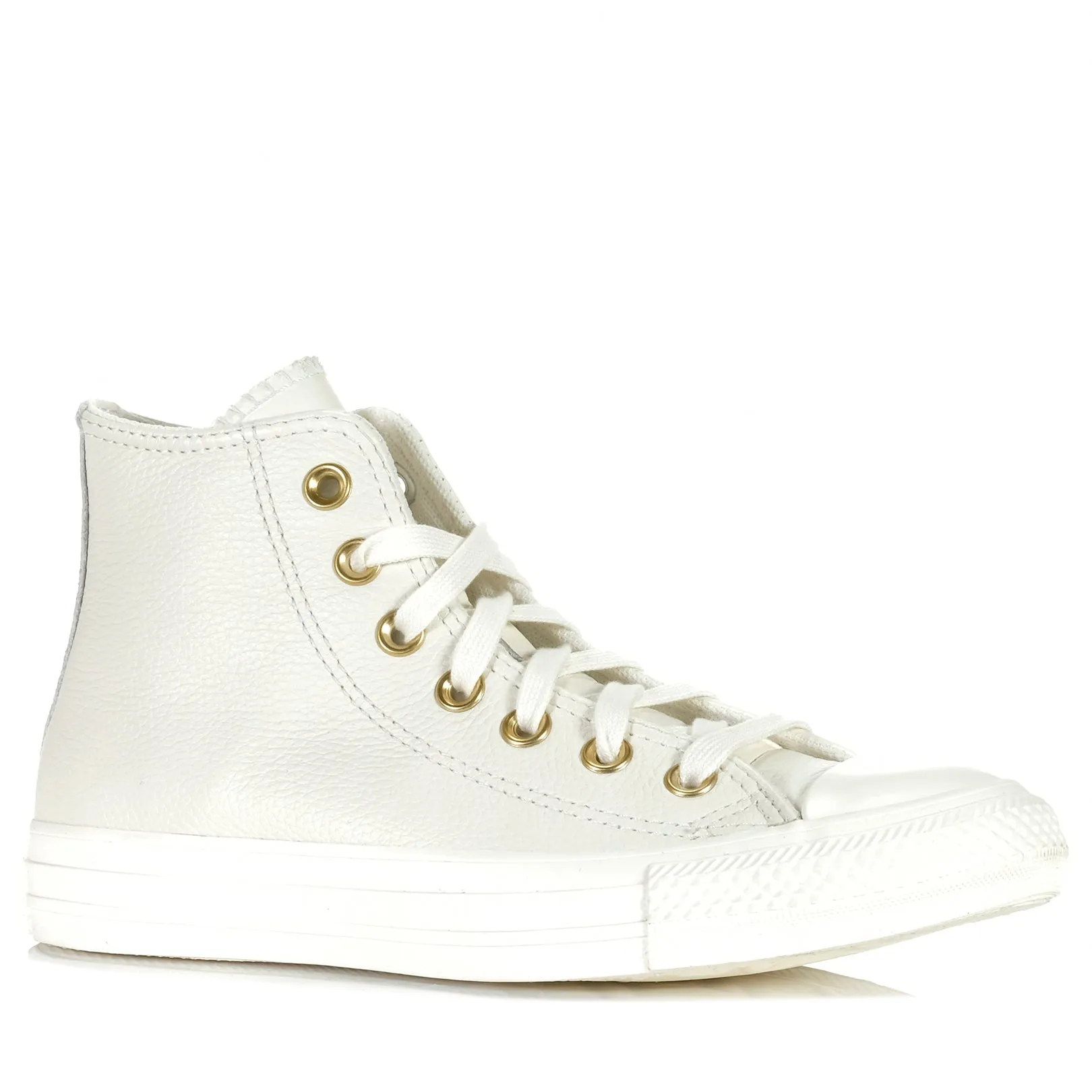 Converse Chuck Taylor All Star Cuir Haute Monture Aigrette Mono