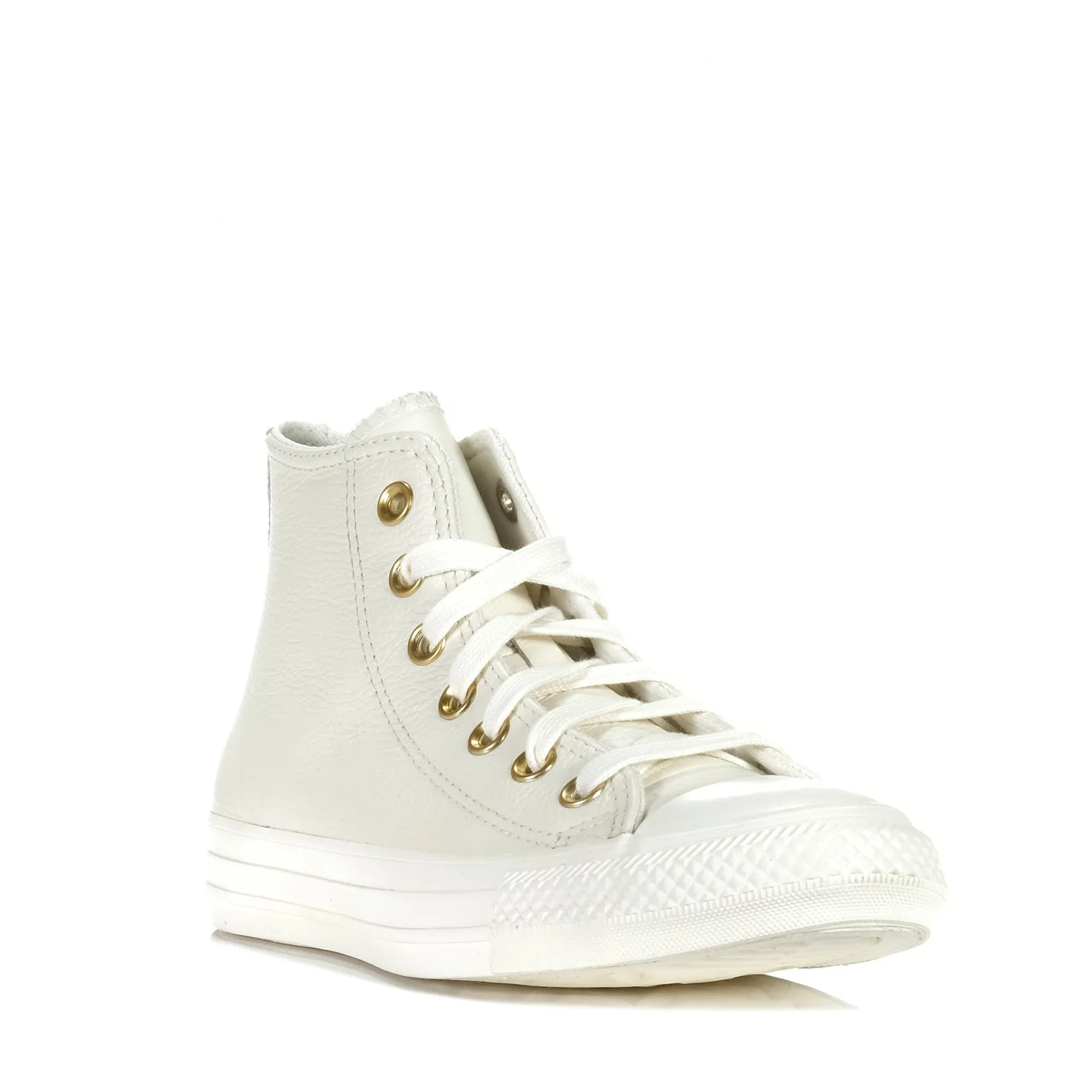 Converse Chuck Taylor All Star Cuir Haute Monture Aigrette Mono