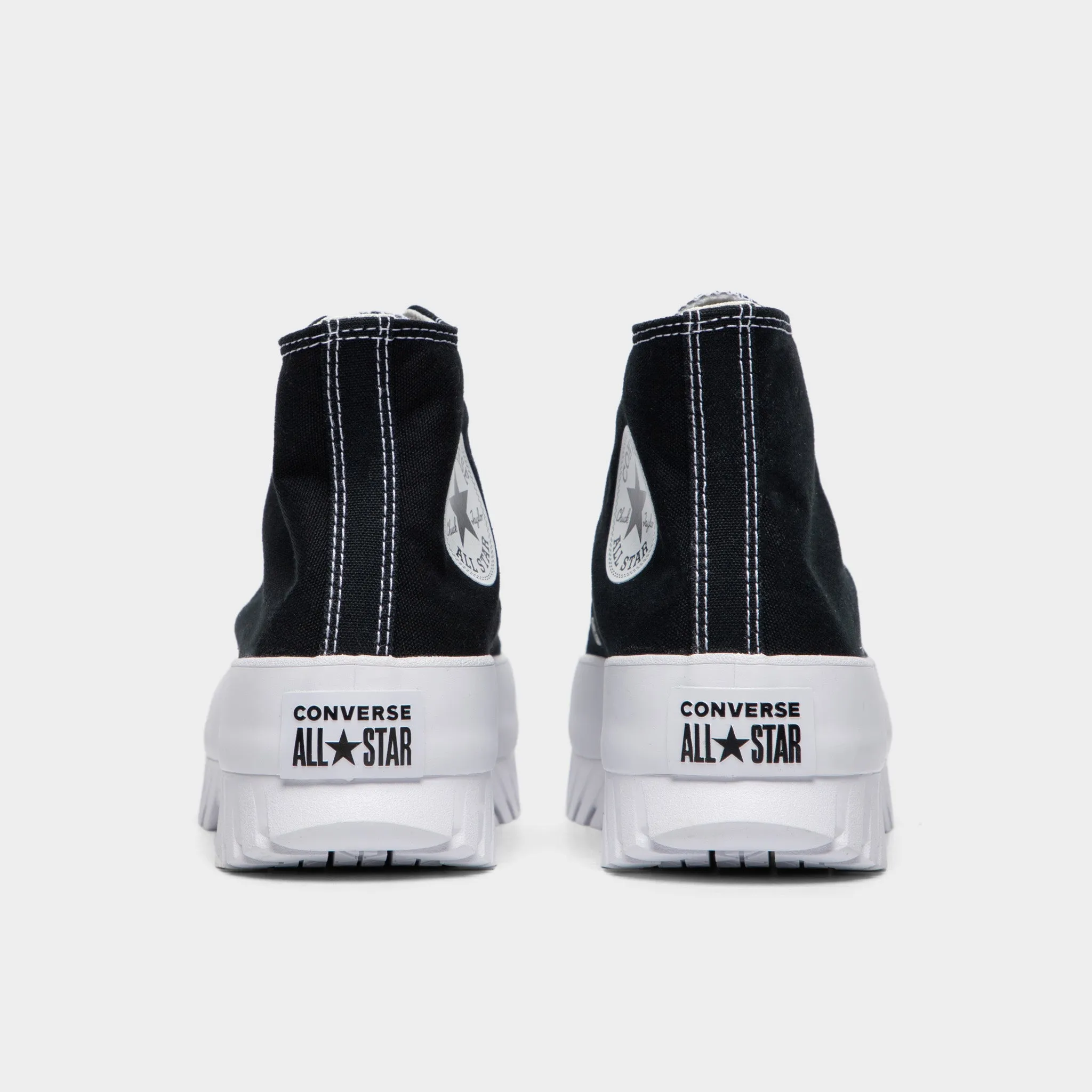 Converse Chuck Taylor All Star Lugged 2.0 Noir / Aigrette - Chaussures Converse Blanc