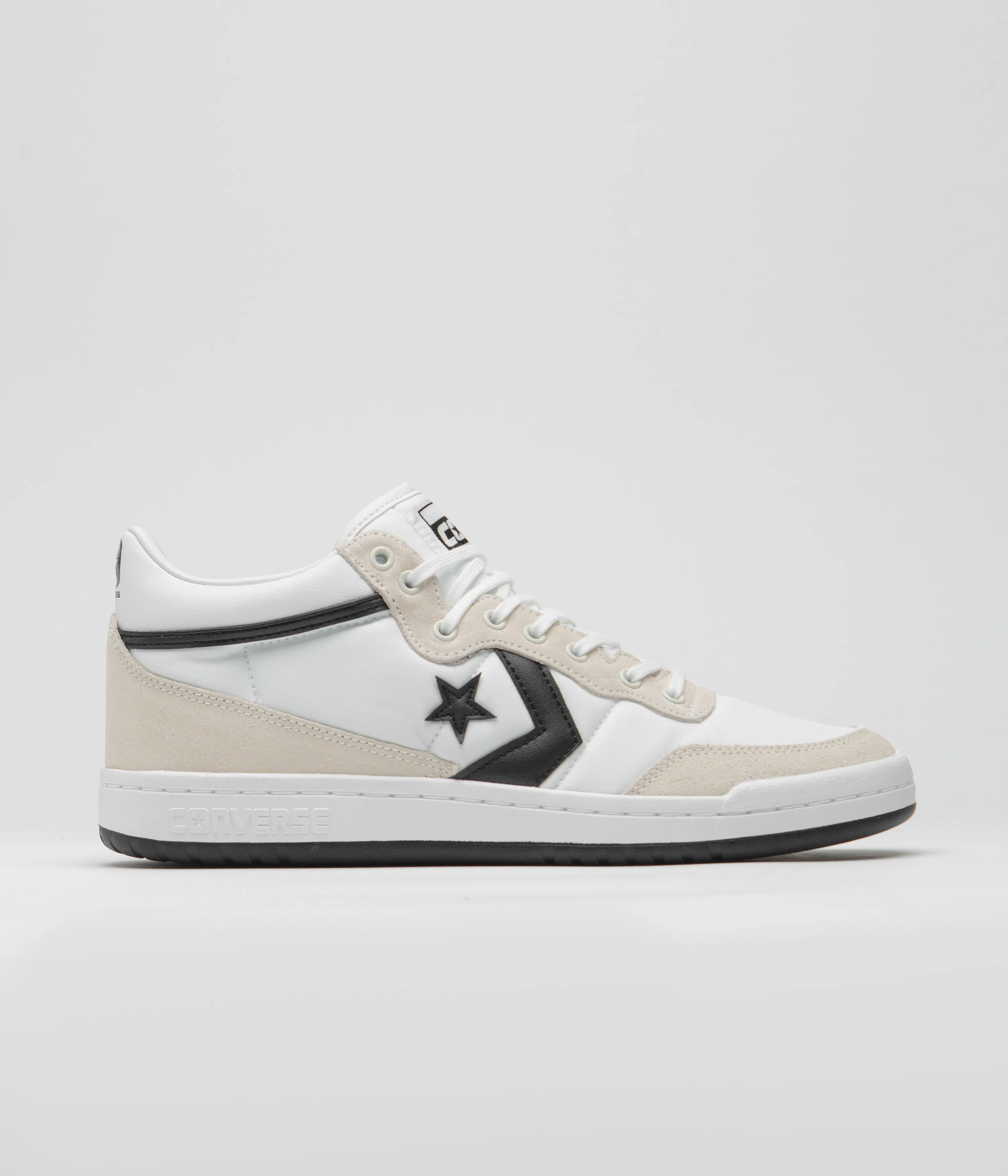 Chaussures Converse Fastbreak Pro Mid - Blanc / Noir / Aigrette