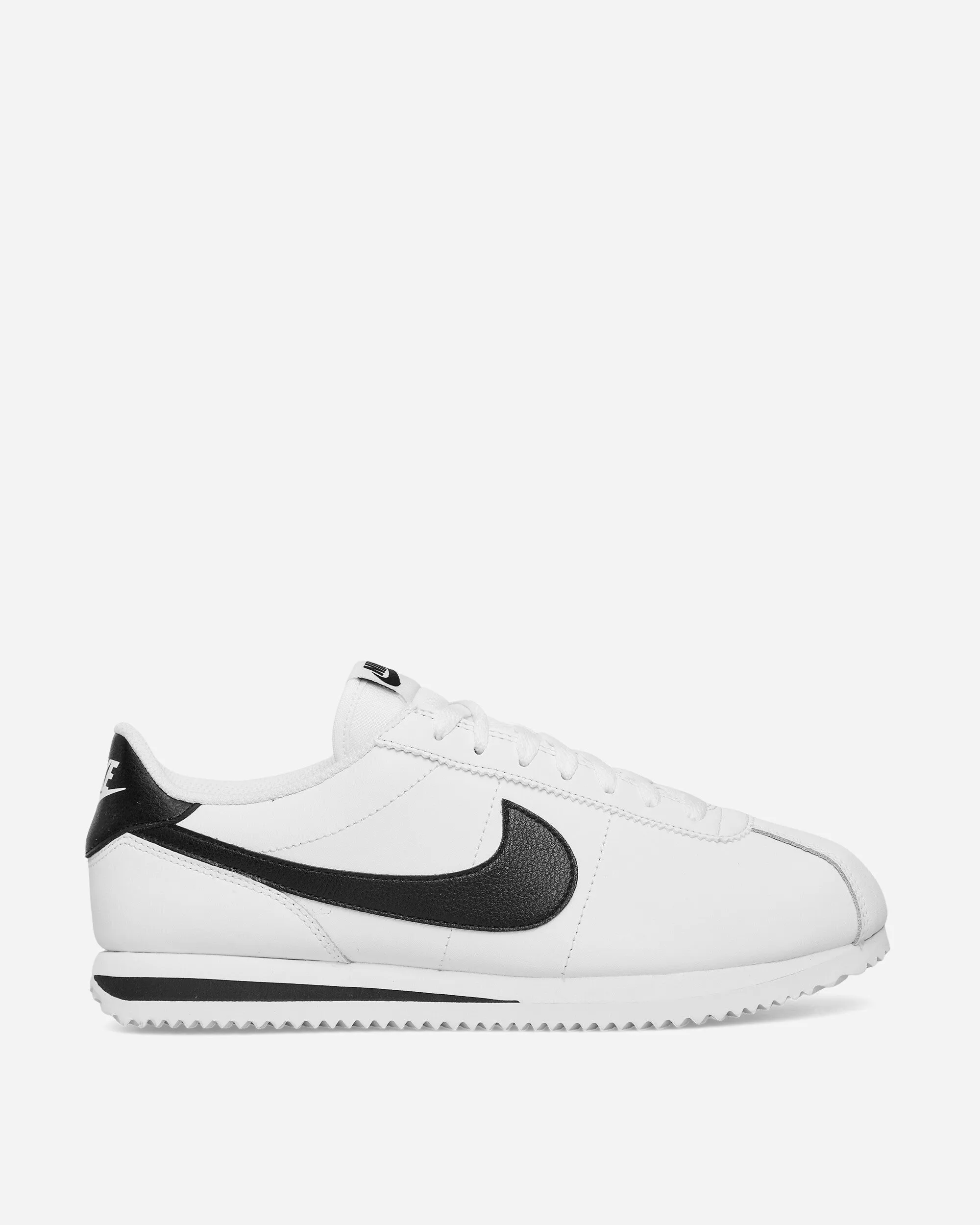 Baskets en cuir Cortez Blanc / Noir