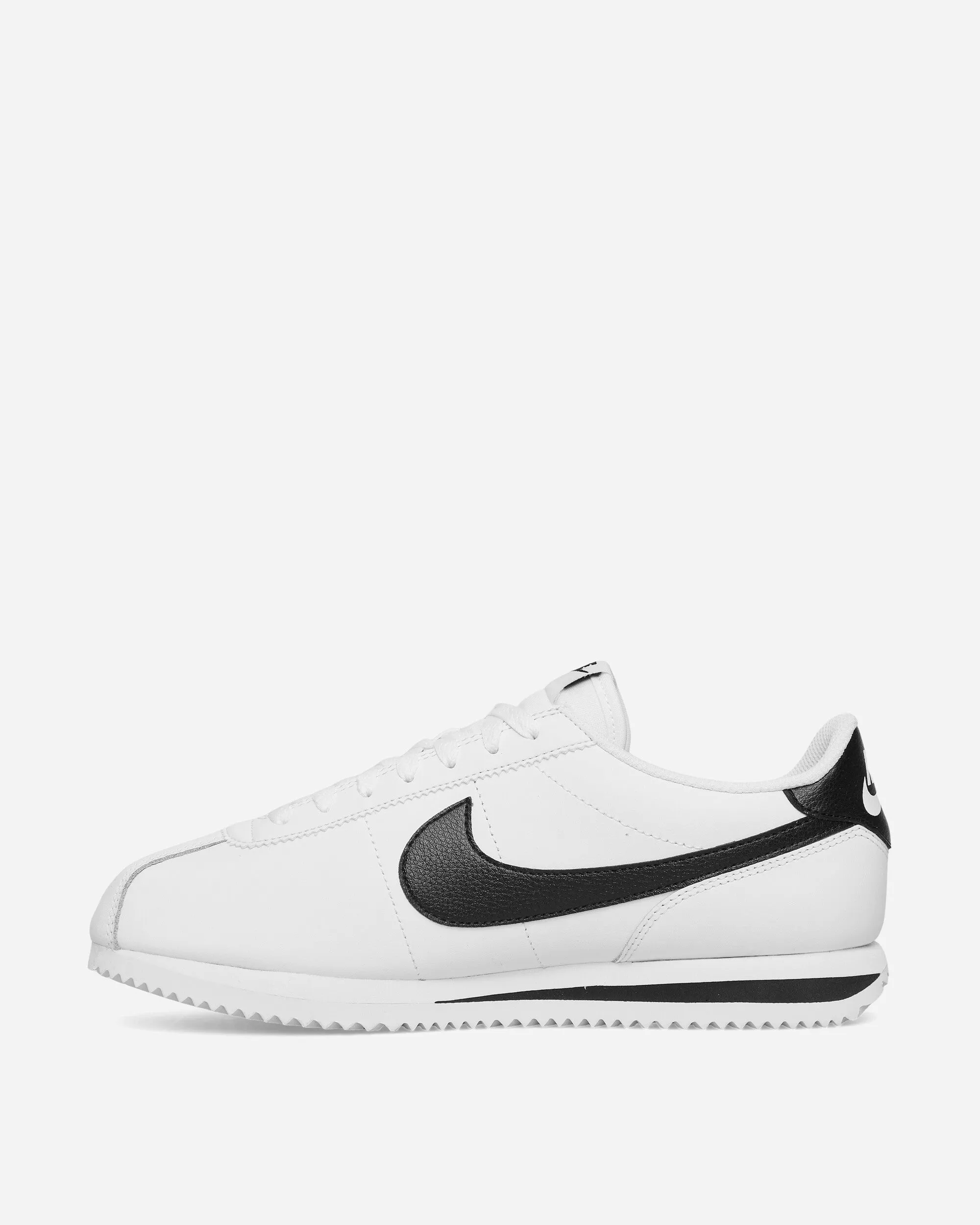 Baskets en cuir Cortez Blanc / Noir
