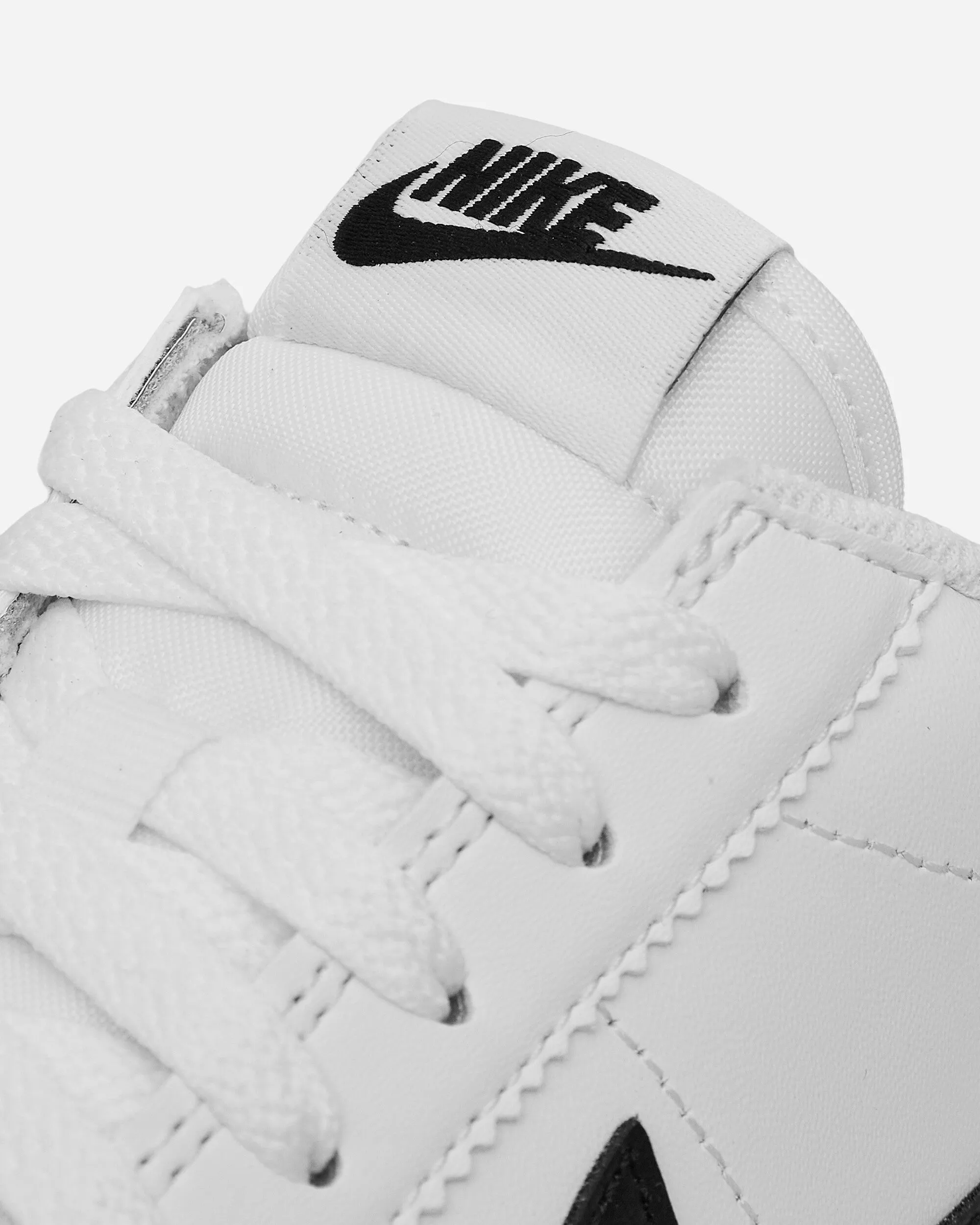 Baskets en cuir Cortez Blanc / Noir