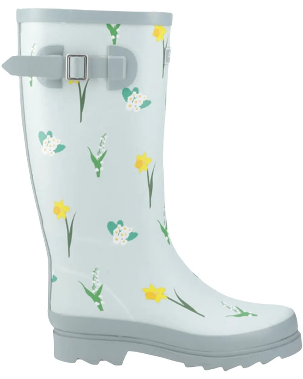 Bottes hautes pour femmes à motifs fleurs sauvages Cotswold - Chaussures Cotswold