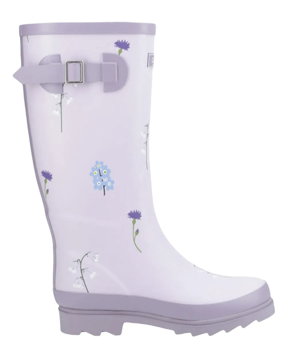Bottes hautes pour femmes à motifs fleurs sauvages Cotswold - Chaussures Cotswold
