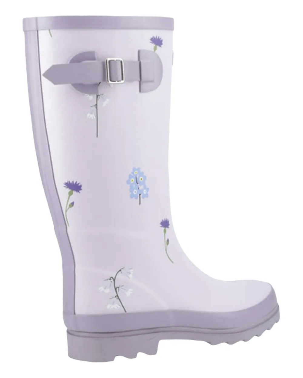 Bottes hautes pour femmes à motifs fleurs sauvages Cotswold - Chaussures Cotswold