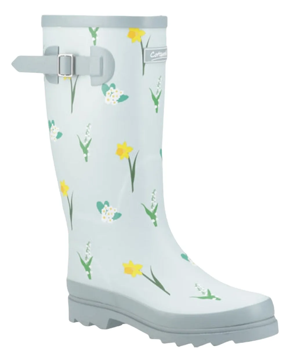 Bottes hautes pour femmes à motifs fleurs sauvages Cotswold - Chaussures Cotswold