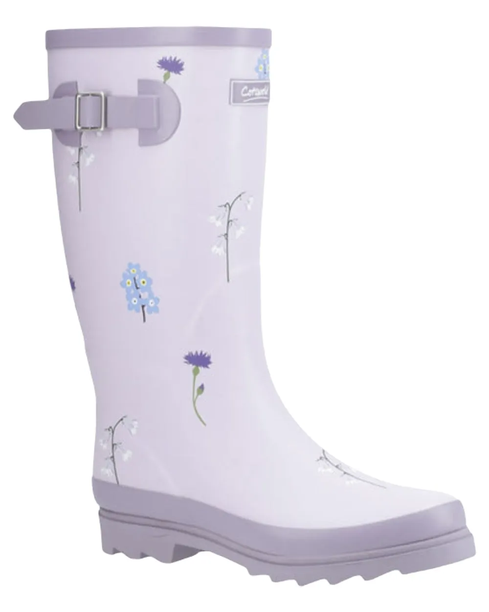 Bottes hautes pour femmes à motifs fleurs sauvages Cotswold - Chaussures Cotswold