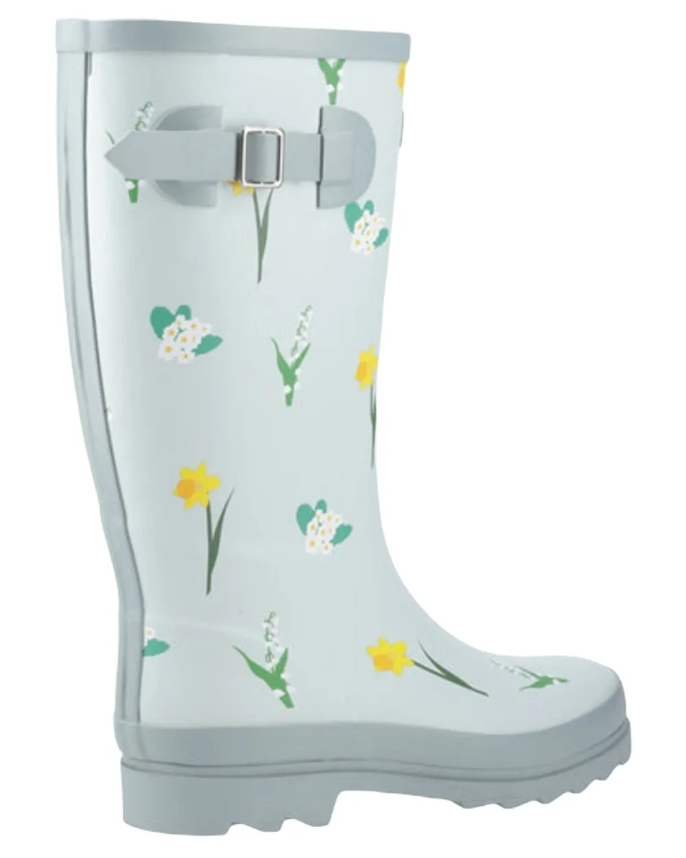 Bottes hautes pour femmes à motifs fleurs sauvages Cotswold - Chaussures Cotswold