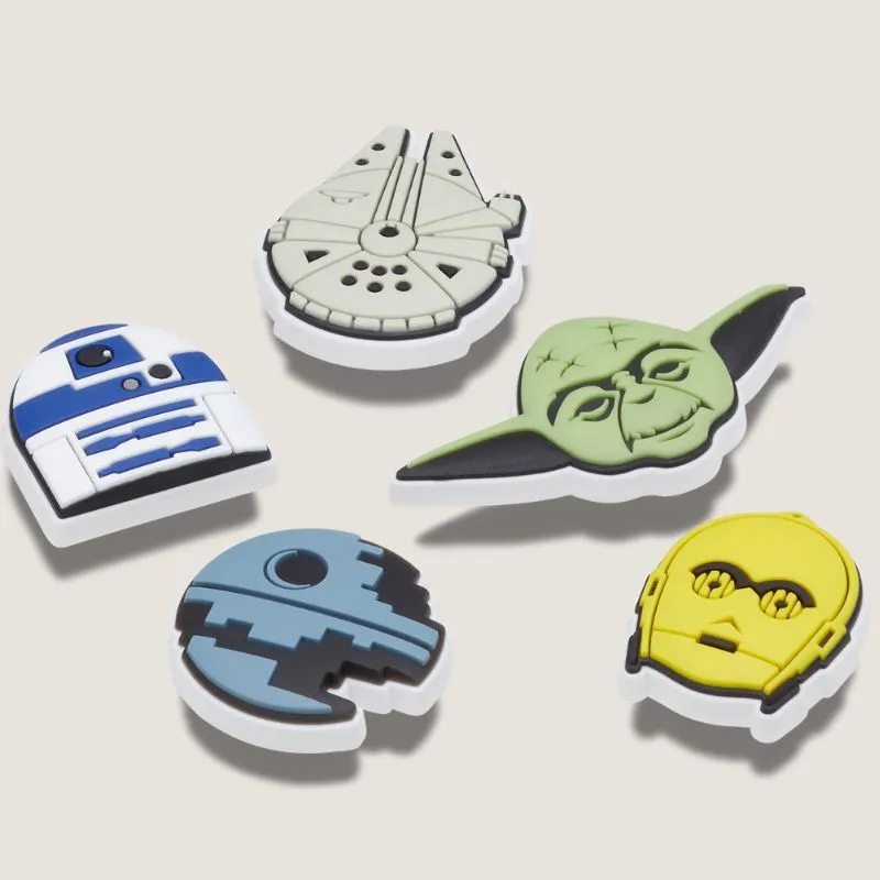 Crocs Star Wars Pack de 5 Charmes Jibbitz pour Chaussures Crocs