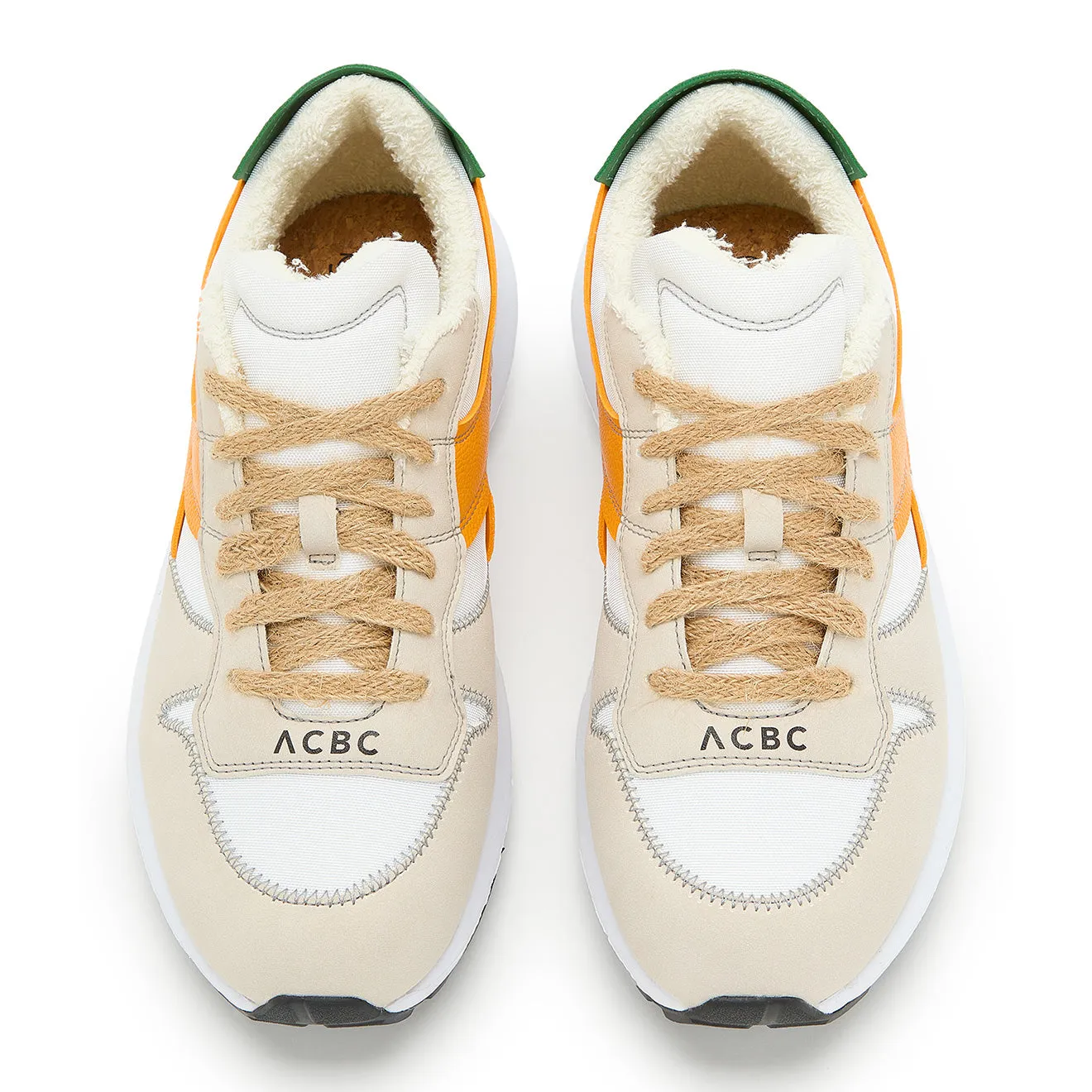 Diadora Femme Kmaro 42 ACBC Chaussures de Sport Super Blanc / Jaune de Cadmium
