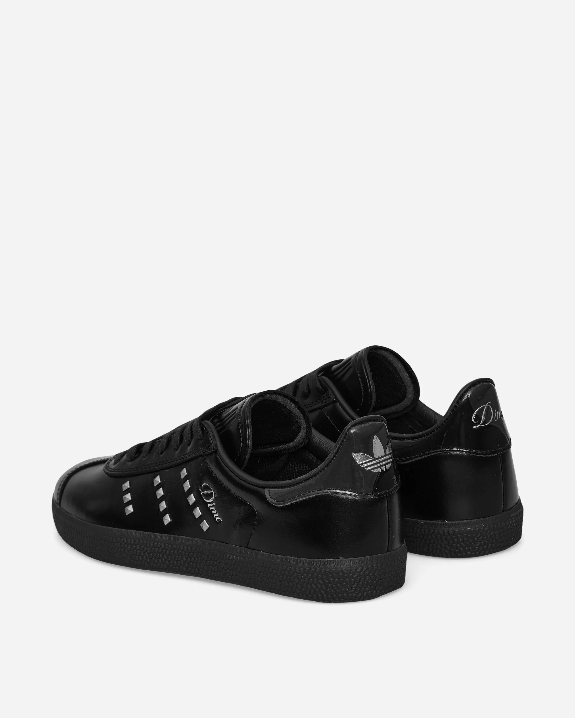 Dime Gazelle ADV Sneakers Noir de base / Métal argenté