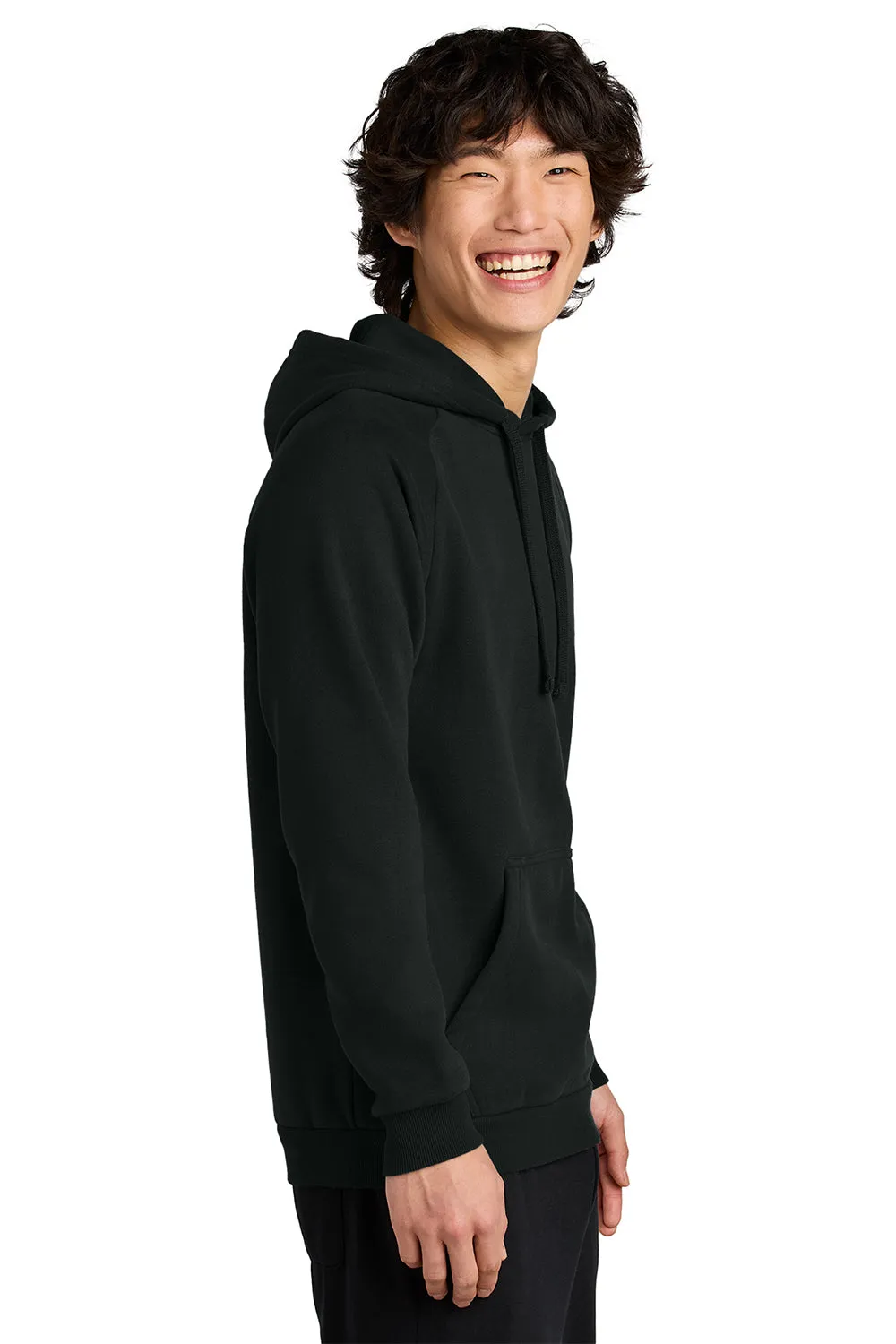 Pull à capuche en polaire Cloud pour homme District avec poche kangourou - Noir intense