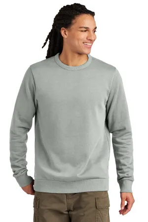 District Mens District Wash Fleece Crewneck Sweatshirt - Gusty Grey