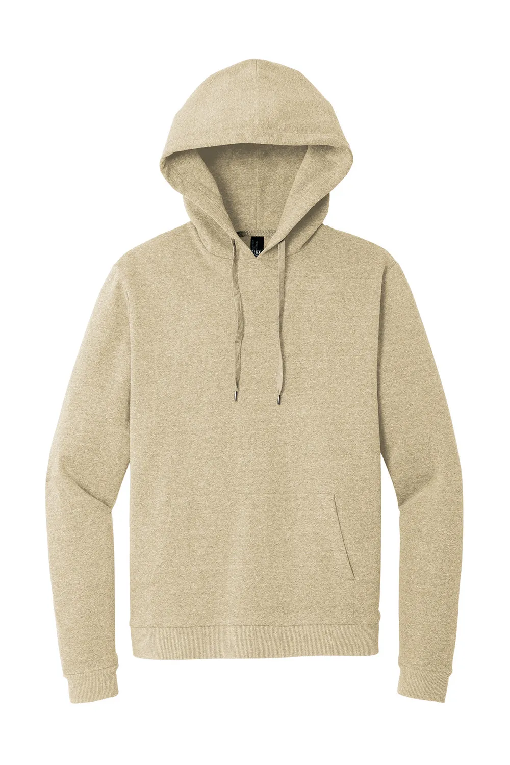 Pull à capuche parfait pour hommes en tri-polaire avec poche kangourou - Désert beige chiné