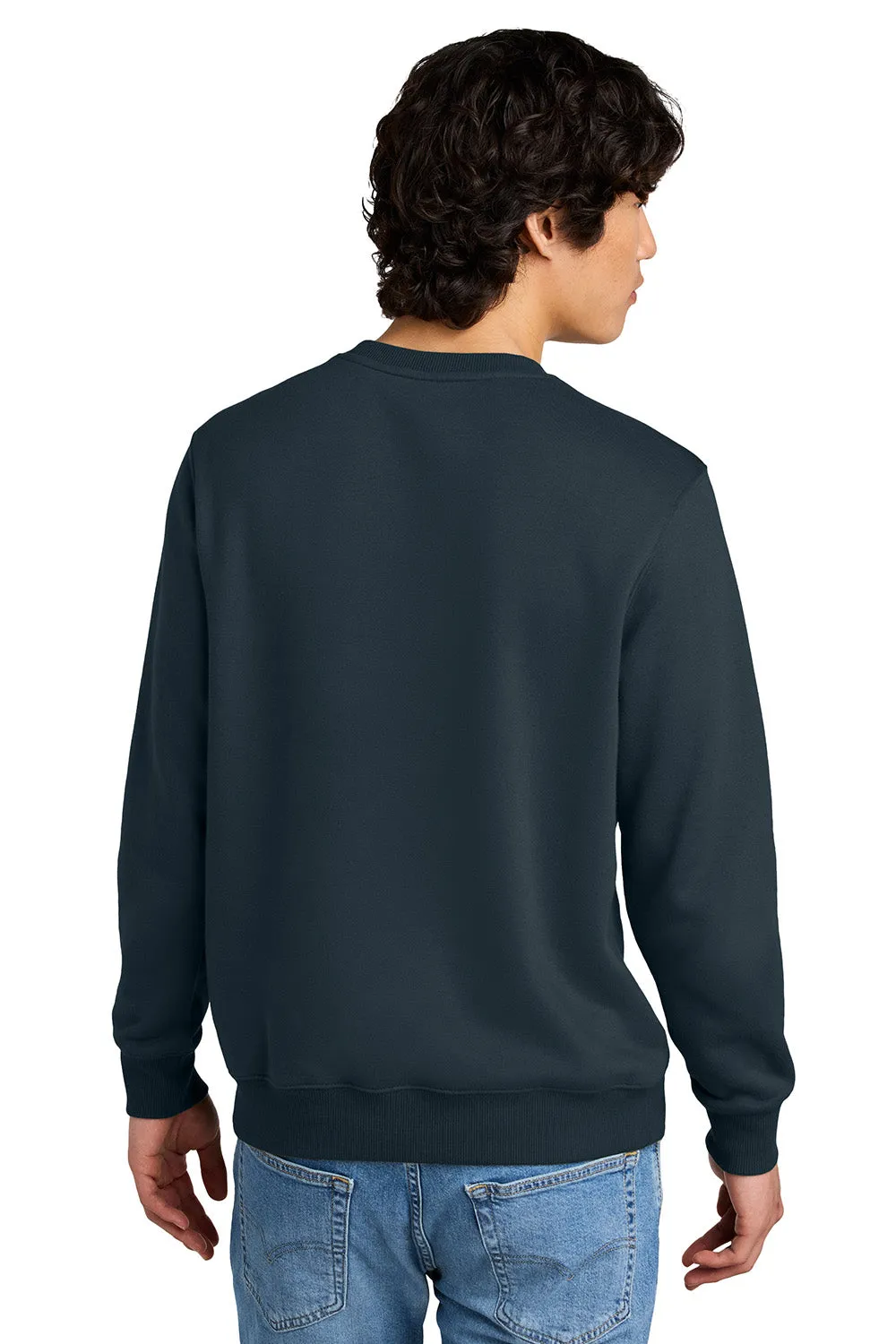 Pull en polaire District pour homme - Poids idéal - Nouveau bleu marine