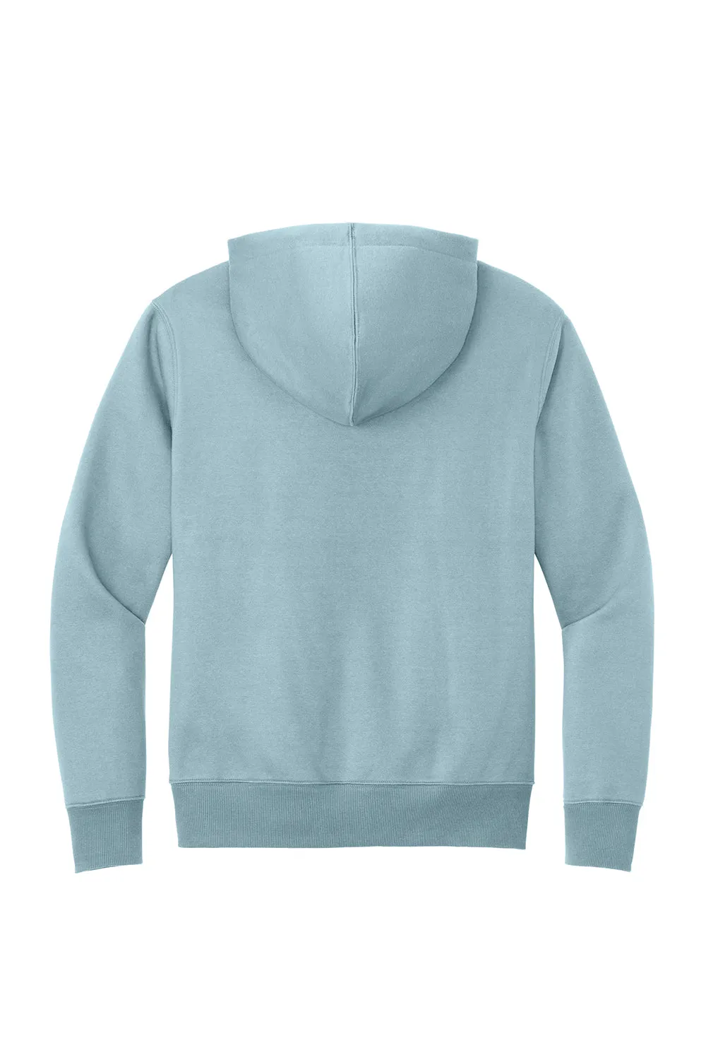 Pull à capuche en polaire parfait pour le poids des hommes du District avec poche kangourou - Bleu brumeux