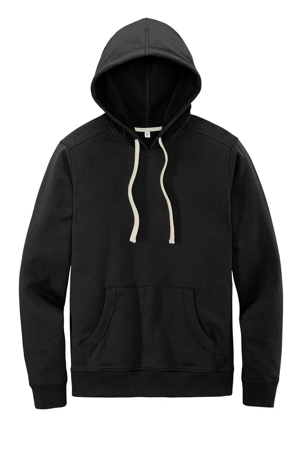 Pull à capuche en polaire District Mens avec poche kangourou - Noir