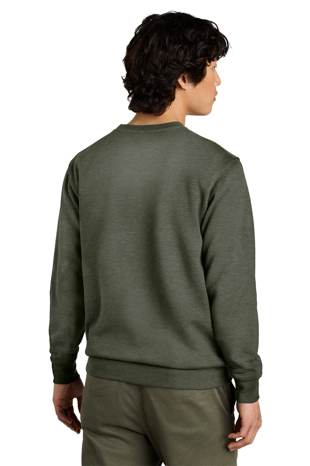 Pull en polaire très important pour hommes District - Vert olive chiné
