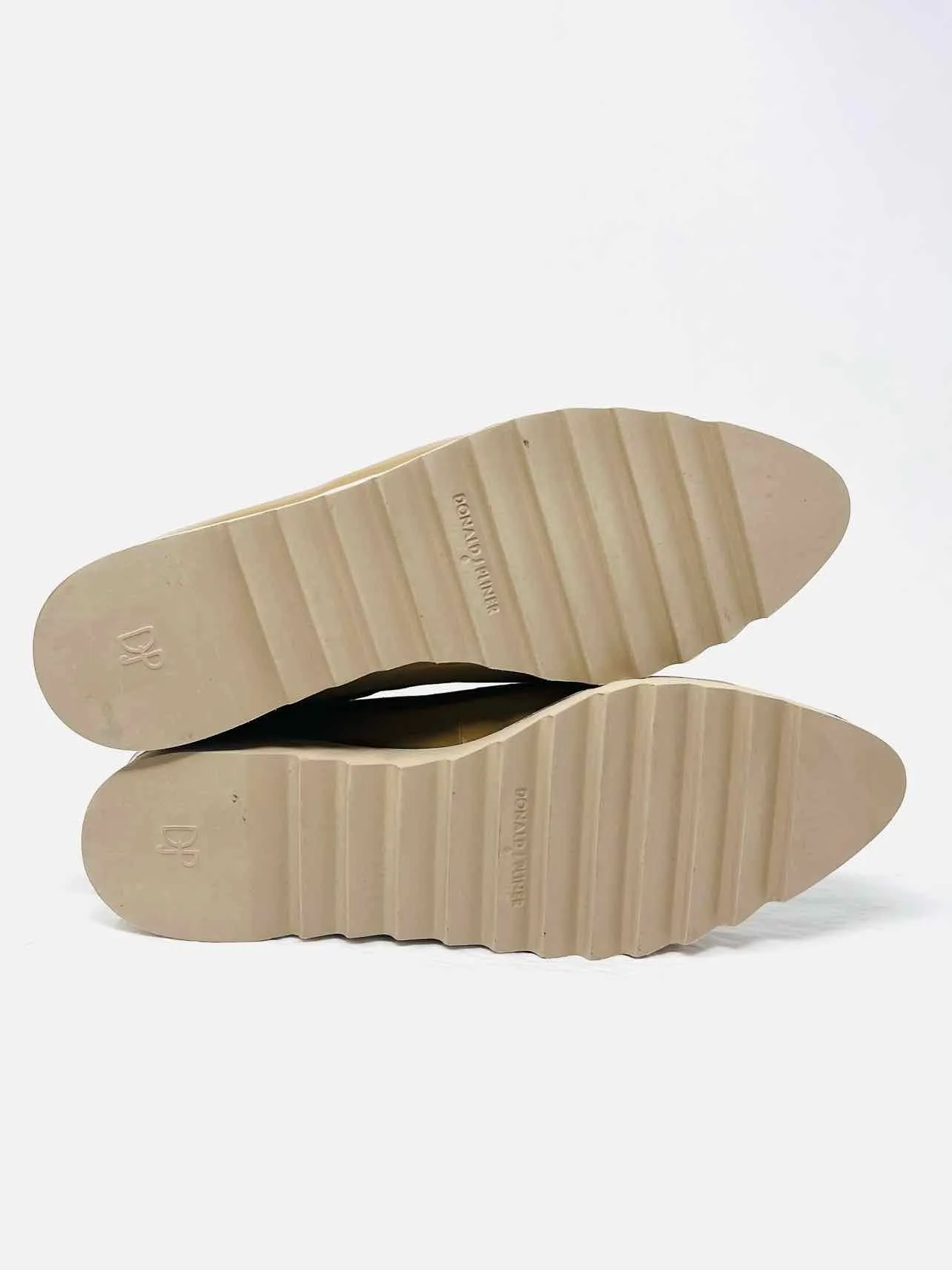 Chaussures de marque Donald Pliner Taille 8 Marron Clair Métallisé à Enfilage Rapide
