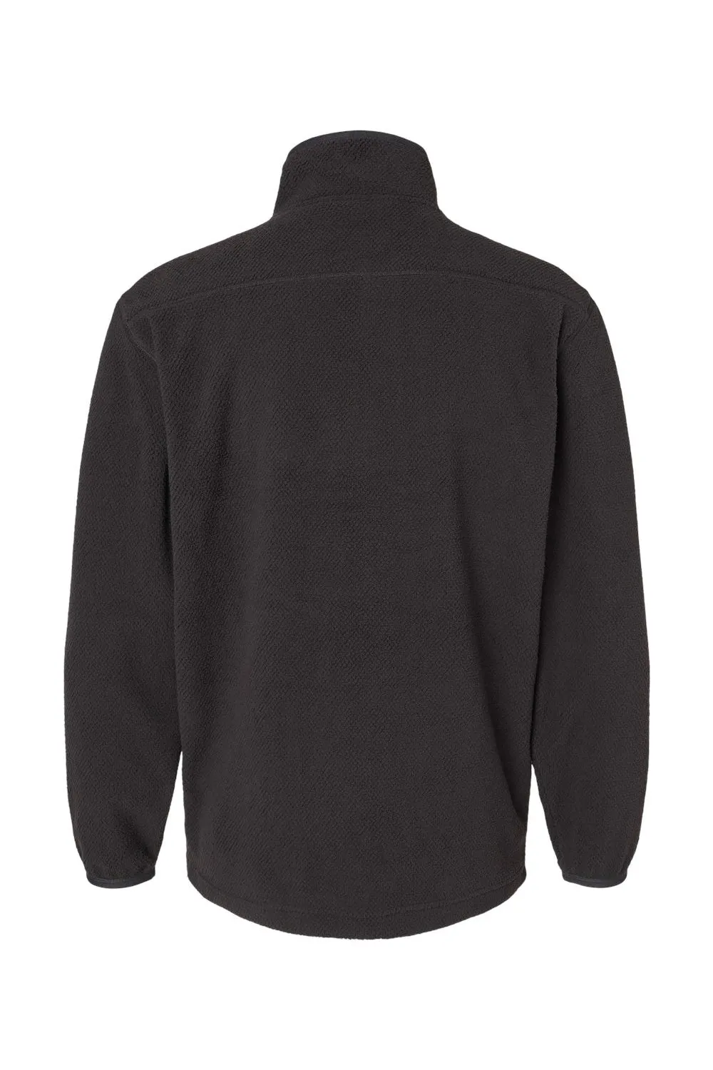 Pull en polaire anti-statique Dri Duck pour hommes Timber Mountain avec poche kangourou - Noir