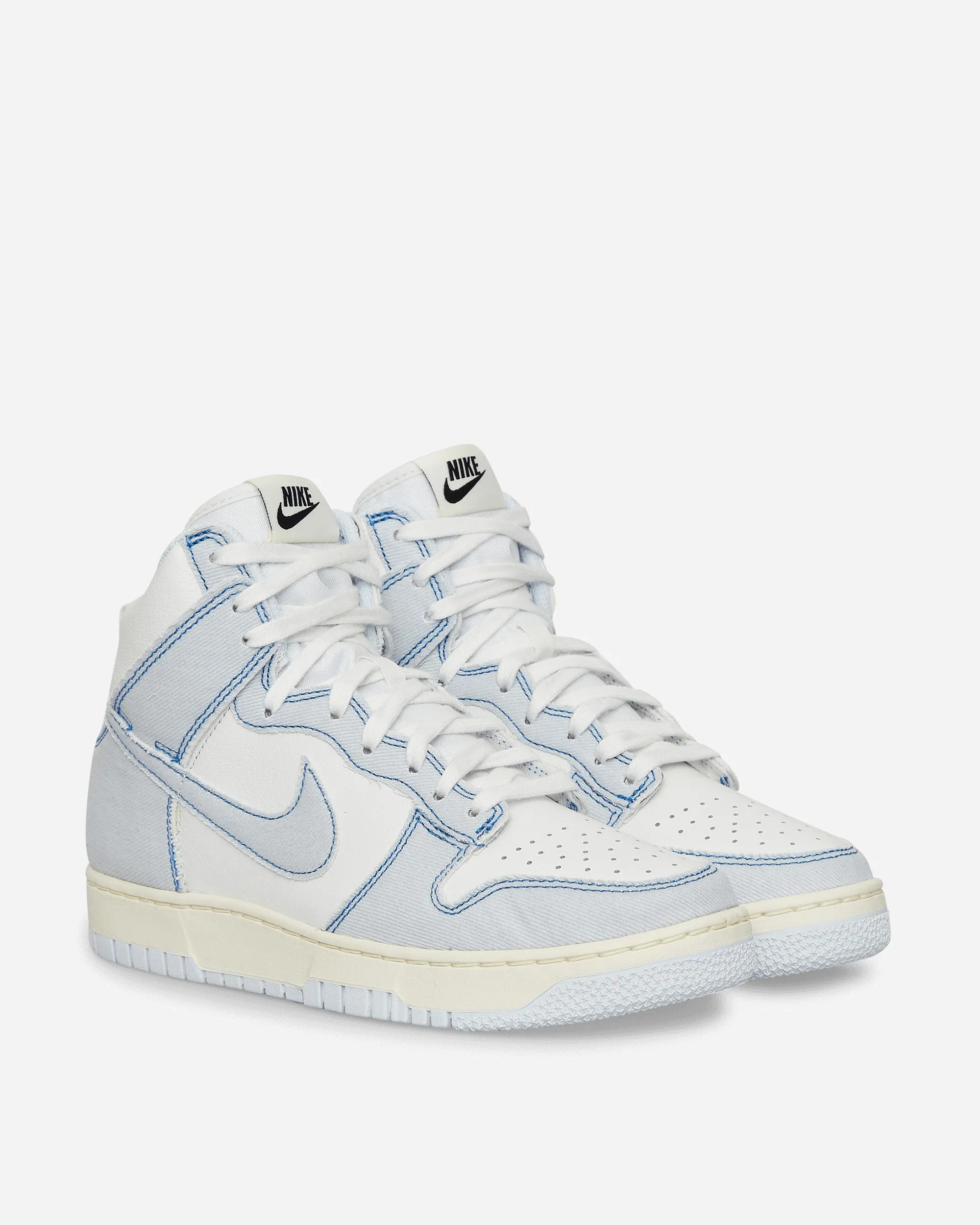 Baskets Dunk Hi 1985 en Denim Bleu