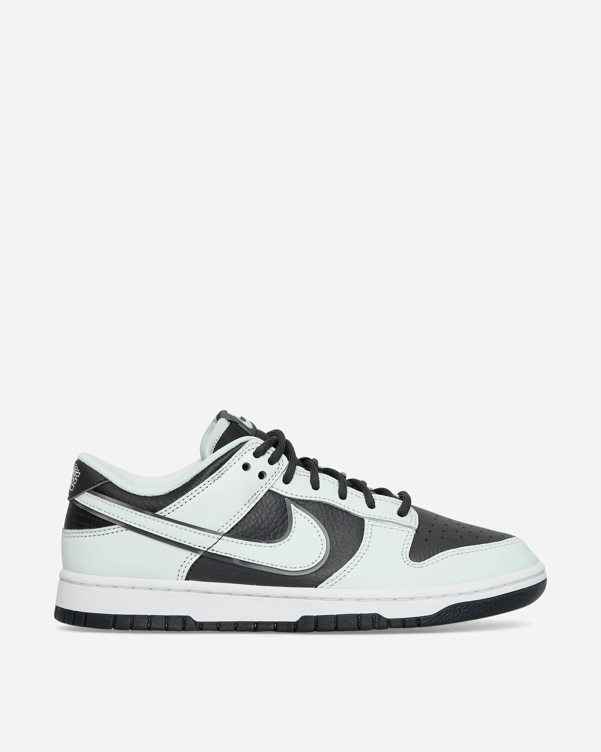 Baskets Dunk Low Retro Premium Gris Fumée Foncé / Blanc / Vert Pâle