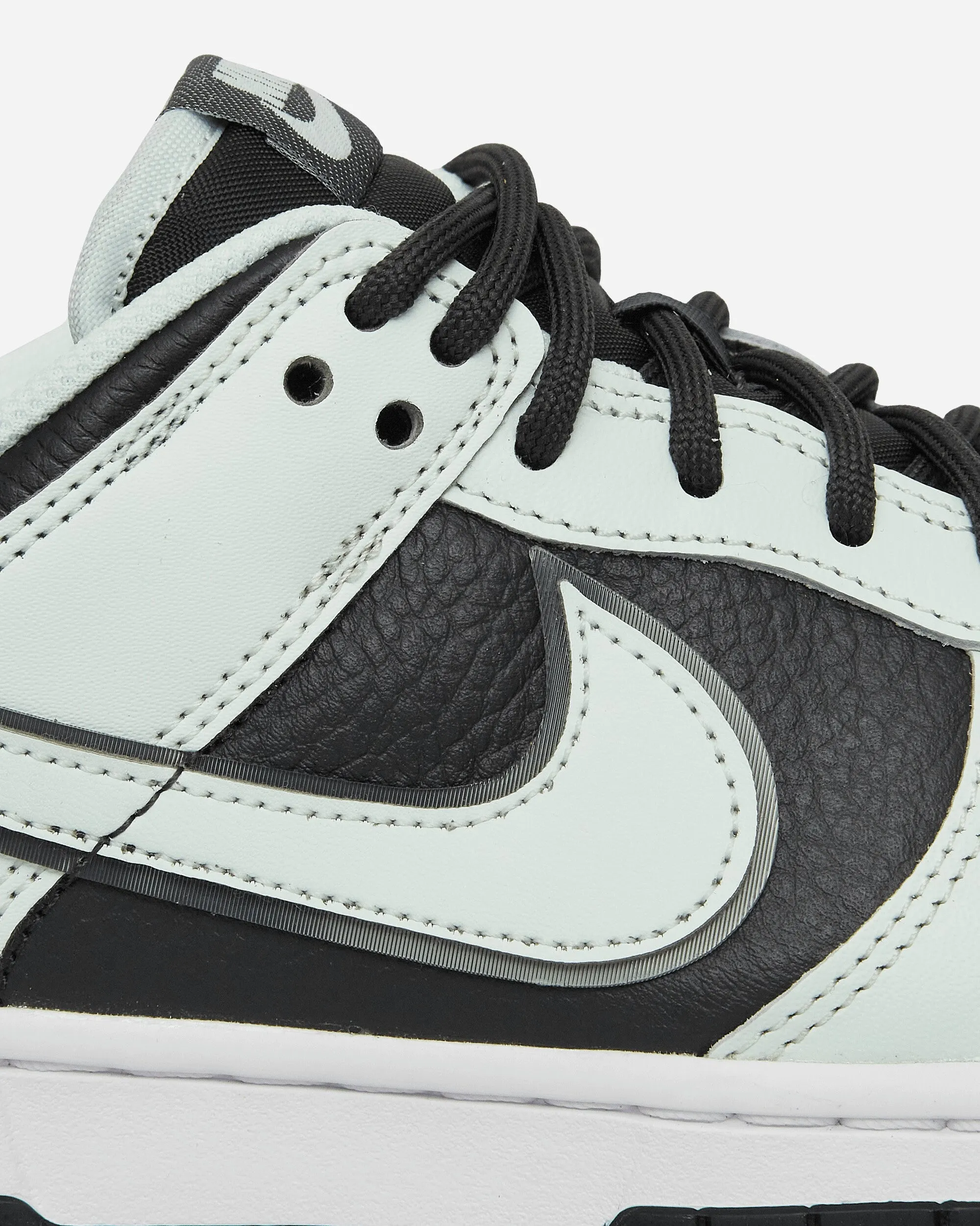Baskets Dunk Low Retro Premium Gris Fumée Foncé / Blanc / Vert Pâle