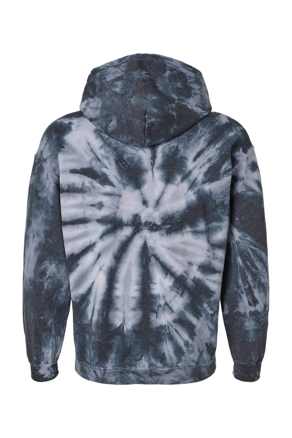 Dyenomite Sweat à capuche mélangé pour hommes avec poche kangourou - Cyclone noir