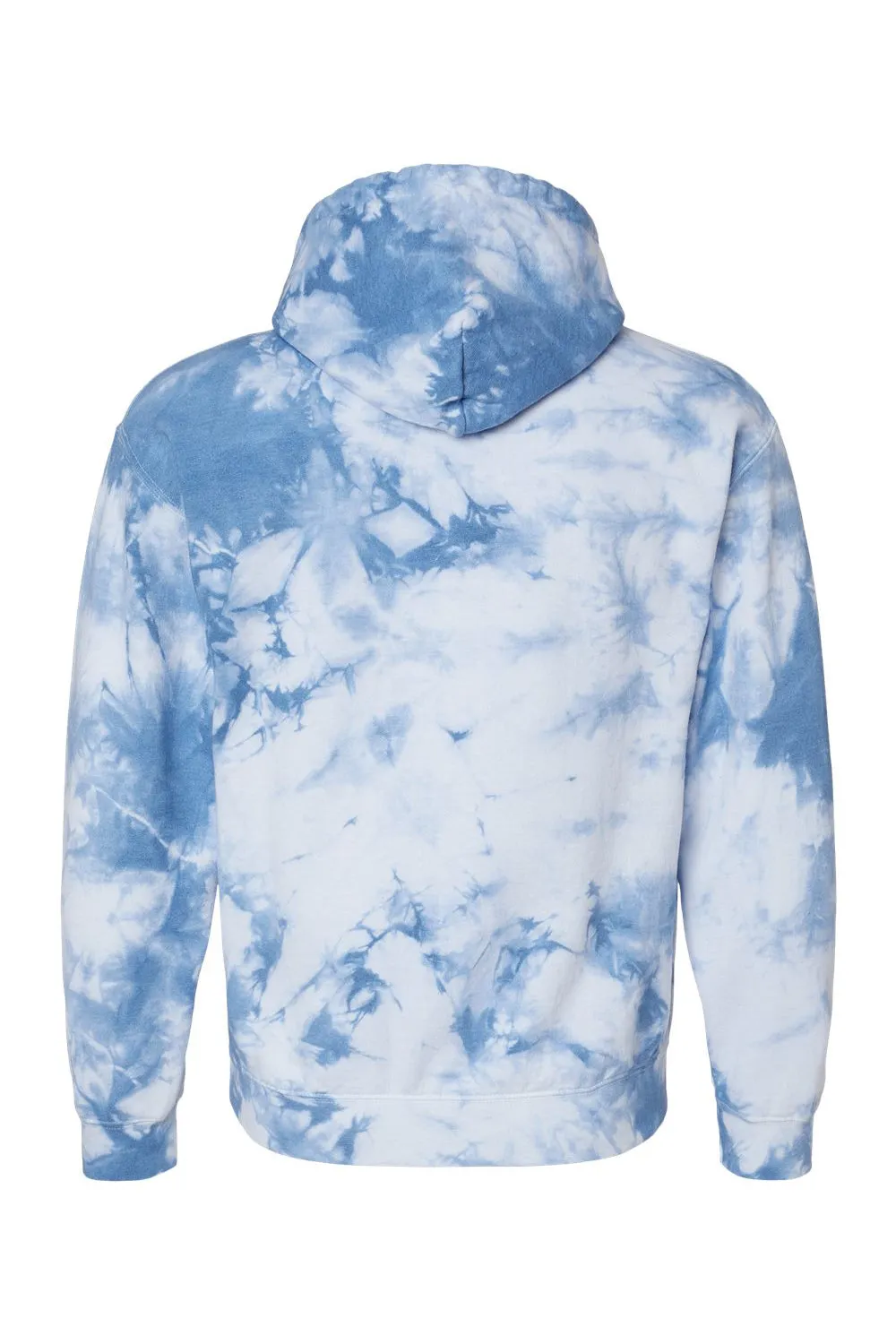 Dyenomite Sweat à capuche mélangé pour hommes avec poche kangourou - Ciel nuageux cristallin