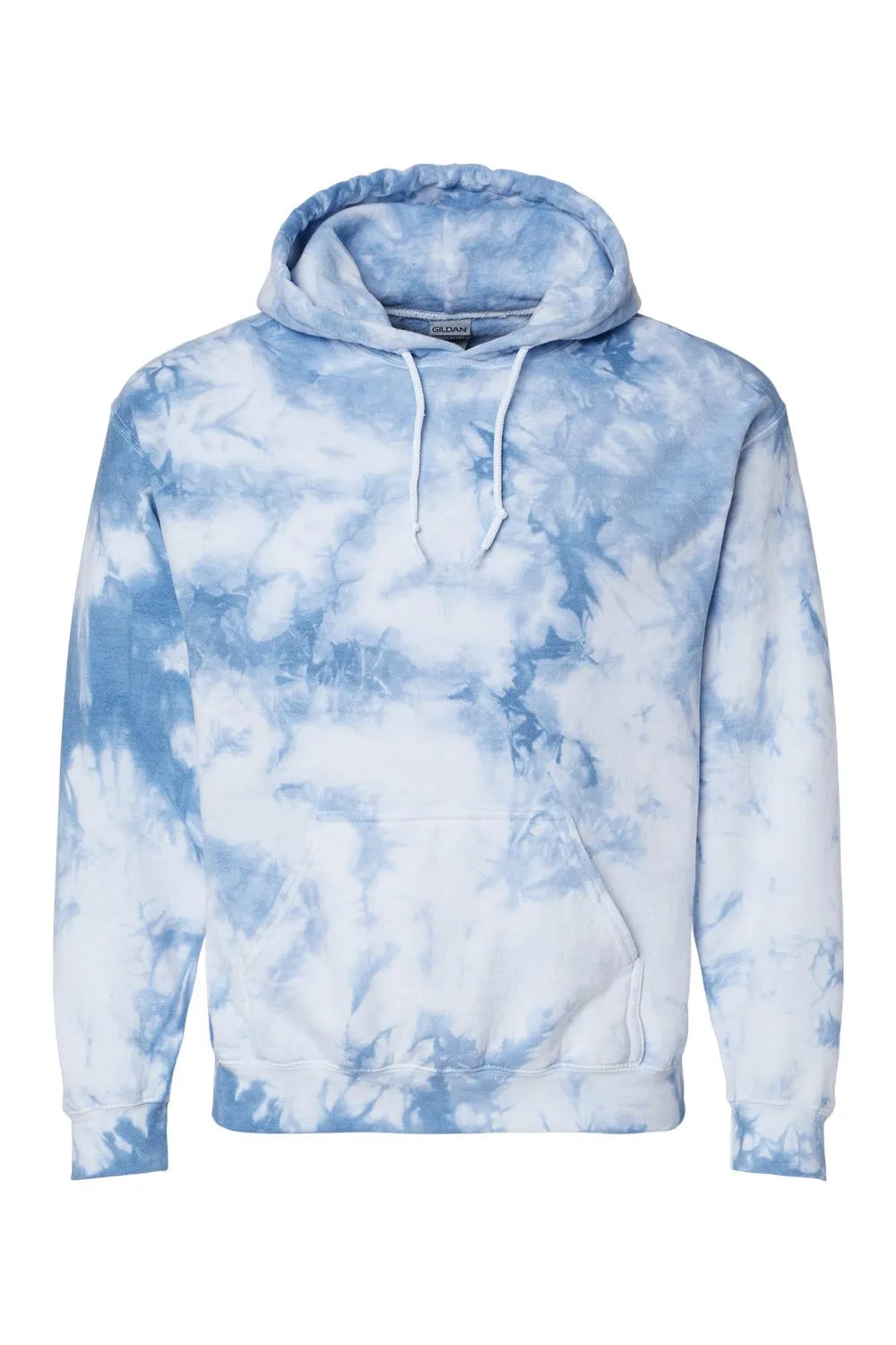 Dyenomite Sweat à capuche mélangé pour hommes avec poche kangourou - Ciel nuageux cristallin