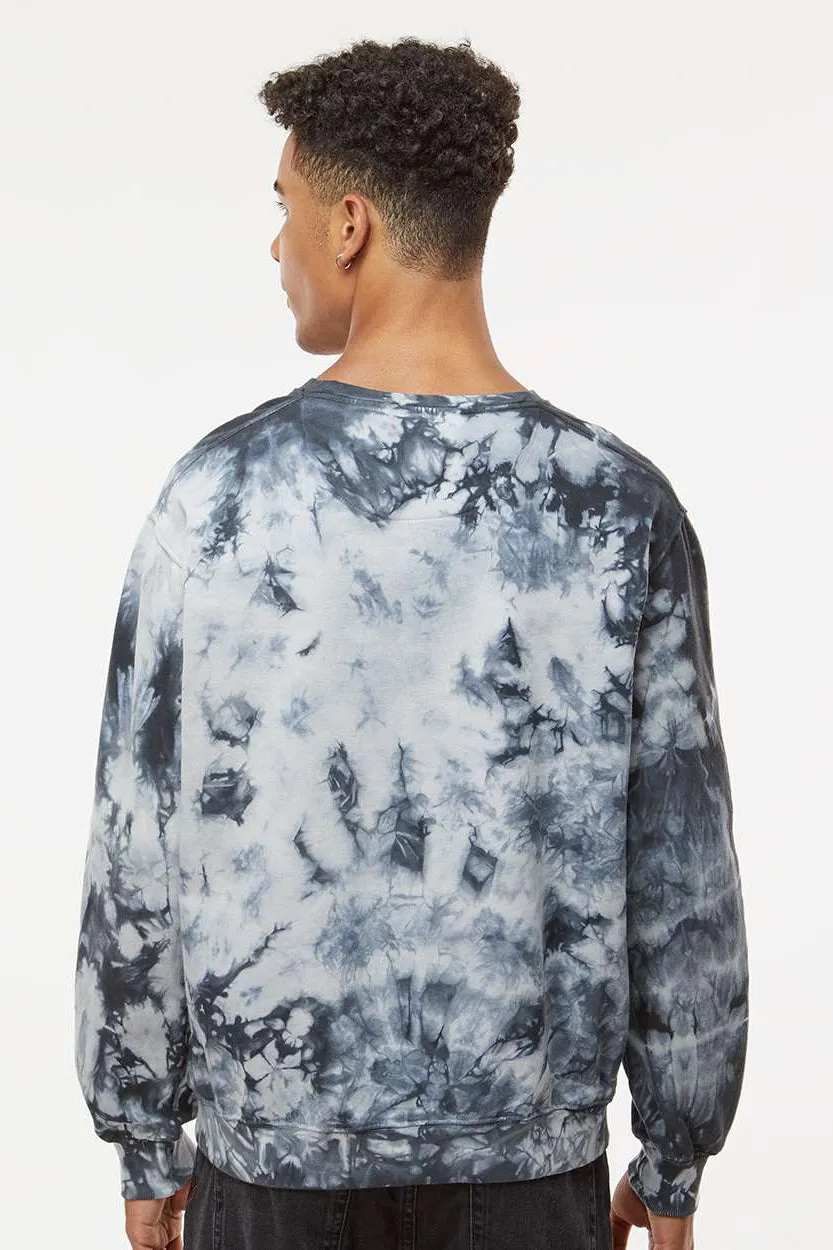 Dyenomite Sweat-shirt à capuche homme teint en noir - Cristal noir