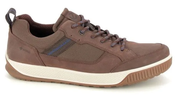 Ecco 501874-60511 GTX Byway Tred Chaussure Décontractée à Lacets en Cuir pour Homme Chaussures Ecco