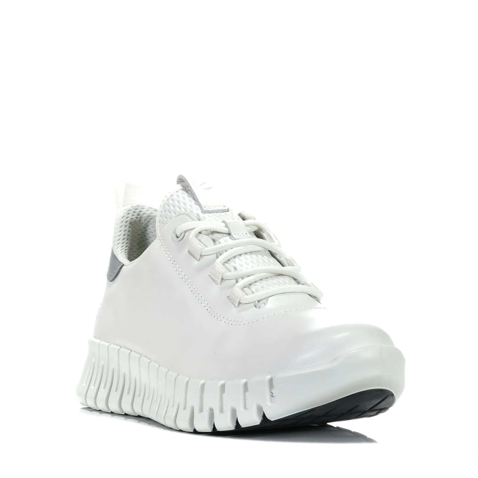 Ecco Gruuv Découvrant 218203 Blanc/Gris