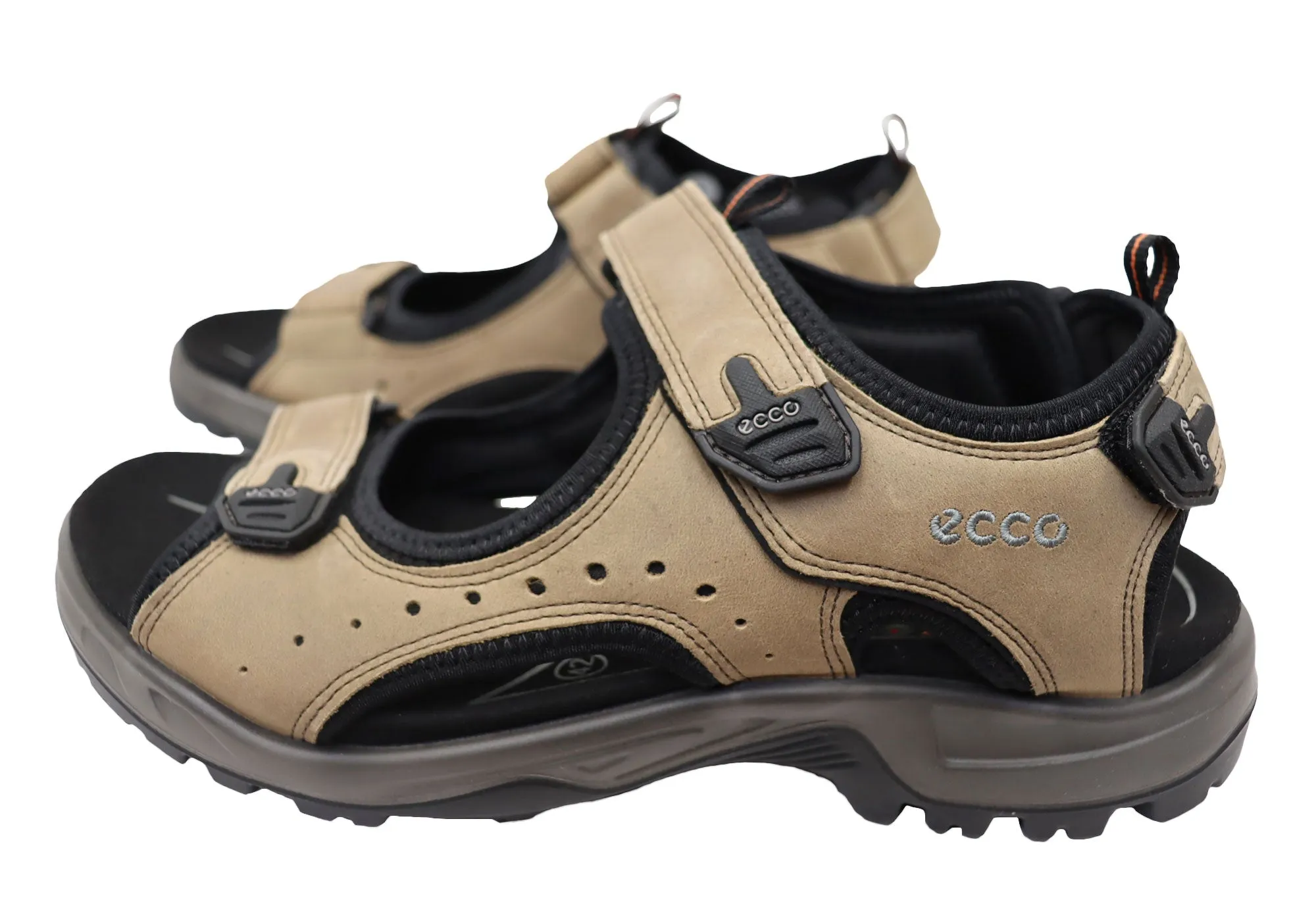 Sandales de randonnée confortables en cuir pour hommes ECCO