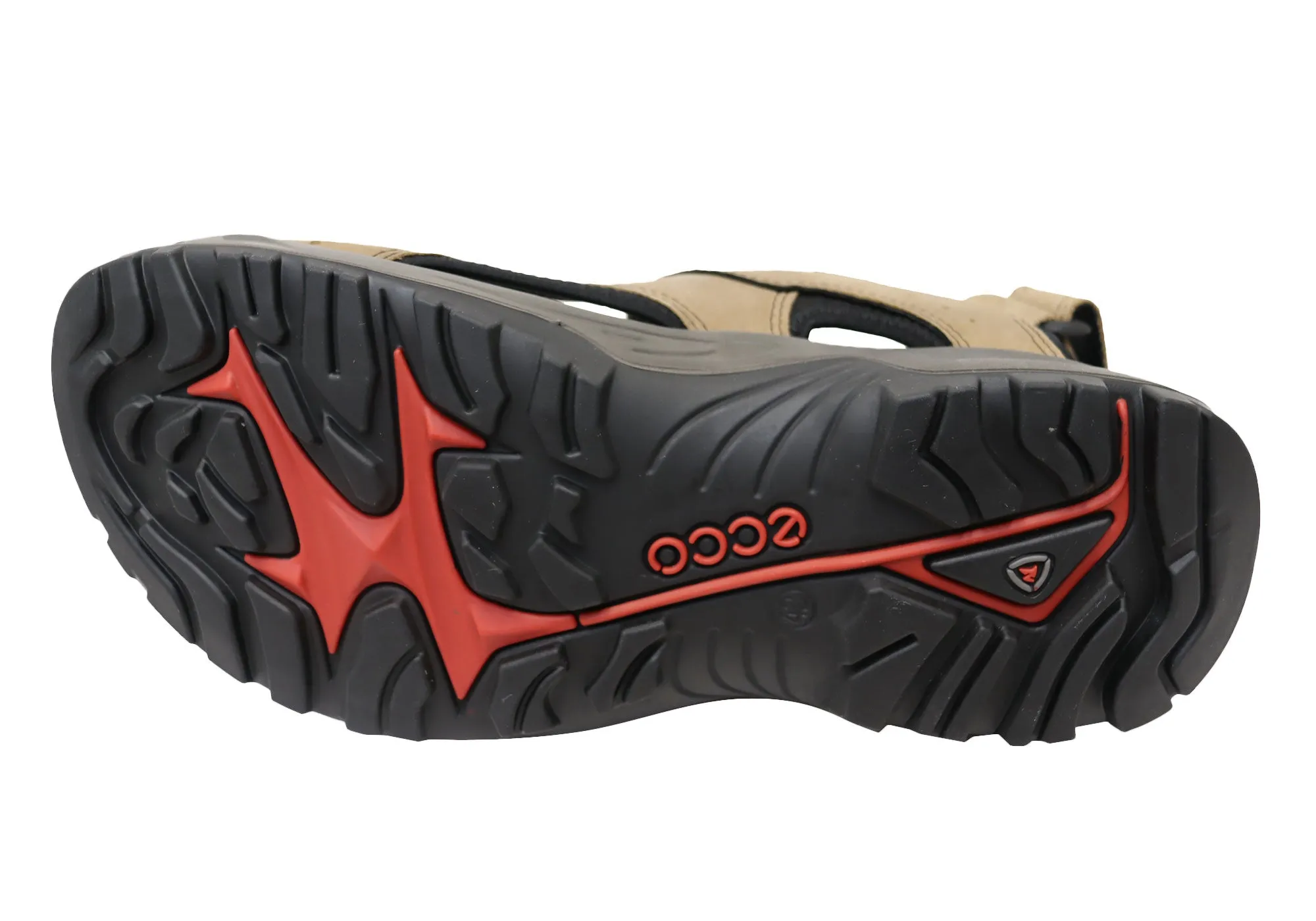 Sandales de randonnée confortables en cuir pour hommes ECCO