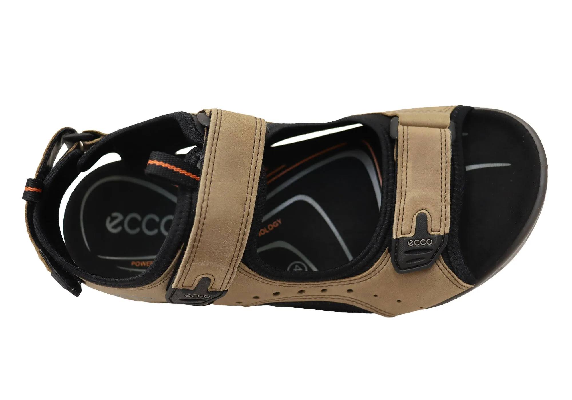 Sandales de randonnée confortables en cuir pour hommes ECCO