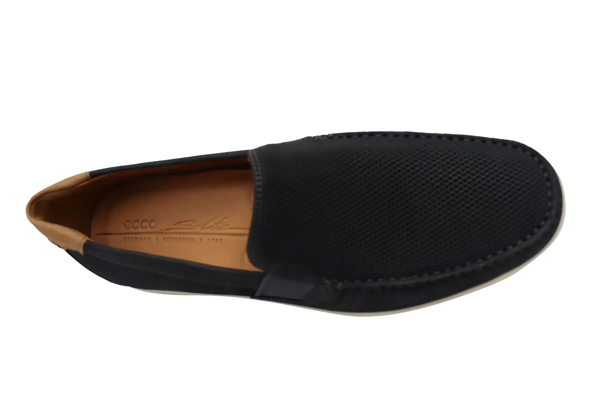 ECCO Chaussures Hommes S Lite Moc Mocassins Décontractés Confortables en Cuire ECCO