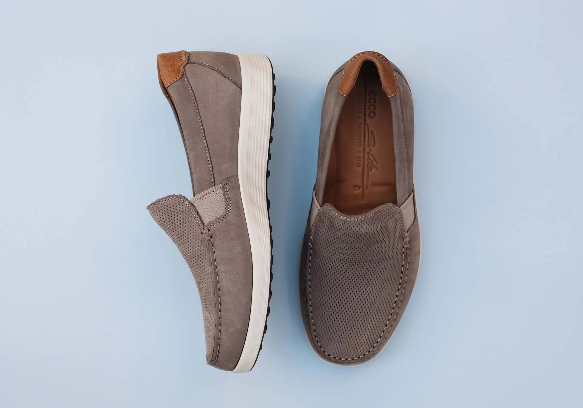 ECCO Chaussures Hommes S Lite Moc Mocassins Décontractés Confortables en Cuire ECCO